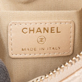 Chanel Golden Quilted Lambskin Clutch