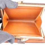 Louis Vuitton Canvas Monogram Compact Clip Wallet