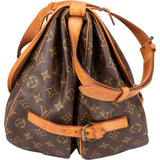 Louis Vuitton Canvas Monogram Saumur 35 Crossbody Bag