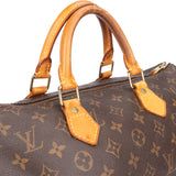 Louis Vuitton Canvas Monogram Speedy 35 Handbag