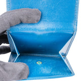 Louis Vuitton Bleu Epi Leather Elise Wallet