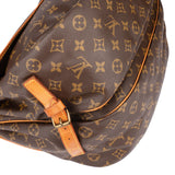 Louis Vuitton Canvas Monogram Saumur 35 Crossbody Bag