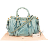 Miu MIu Classic Leather City Handbag