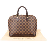 Louis Vuitton Damier Ebene Monogram Alma PM Handbag