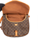 Louis Vuitton Canvas Monogram Saumur 35 Crossbody Bag