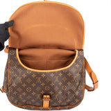 Louis Vuitton Canvas Monogram Saumur 35 Crossbody Bag