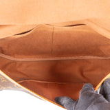 Louis Vuitton Canvas Monogram Saumur 35 Crossbody Bag