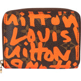 Louis Vuitton Limited Graffiti Canvas Monogram Mini Zippy Wallet
