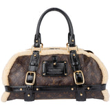 Louis Vuitton Limited Shearling Sac Storm Handbag