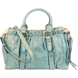 Miu MIu Classic Leather City Handbag