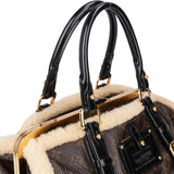 Louis Vuitton Limited Shearling Sac Storm Handbag