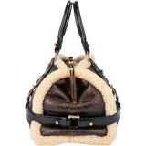 Louis Vuitton Limited Shearling Sac Storm Handbag
