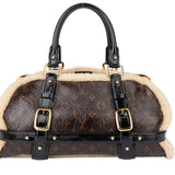 Louis Vuitton Limited Shearling Sac Storm Handbag
