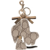 Gucci GG Monogram Great Dane Dog Keychain