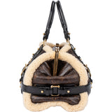 Louis Vuitton Limited Shearling Sac Storm Handbag