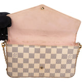 Louis Vuitton Damier Azur Monogram Felicie Crossbody Bag