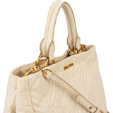 Miu Miu Quilted Leather City Handbag