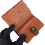 Louis Vuitton Canvas Monogram Compact Clip Wallet