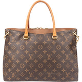 Louis Vuitton Canvas Monogram Pallas MM Handbag