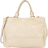 Miu Miu Quilted Leather City Handbag