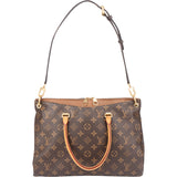 Louis Vuitton Canvas Monogram Pallas MM Handbag