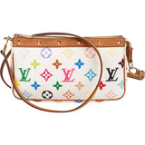 Louis Vuitton Limited Murakami Multicolor Pochette Accessoire Crossbody Bag