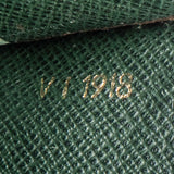 Louis Vuitton Green Taiga Leather Serviette Kourad Business Handbag