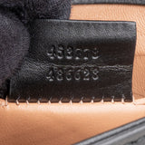 Gucci Black Leather Queen Margaret Bee Shoulder Bag
