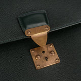 Louis Vuitton Green Taiga Leather Serviette Kourad Business Handbag
