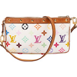 Louis Vuitton Limited Murakami Multicolor Pochette Accessoire Crossbody Bag
