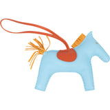 Hermès Tricolor Leather Big Rodeo Pendant
