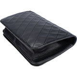 Chanel Quilted Lambskin 24K Gold Single Flap Shoulder Bag