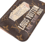 Louis Vuitton Limited Trunk Print Canvas Monogram Mini Wallet