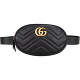 Gucci Chevron Leather Marmont Bumbag