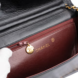 Chanel Quilted Lambskin 24K Gold Single Flap Shoulder Bag