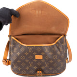 Louis Vuitton Canvas Monogram Saumur 30 Crossbody Bag