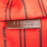 Louis Vuitton Damier Ebene Monogram Neverfull MM Handbag