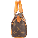 Louis Vuitton Canvas Monogram Mini Speedy Handbag