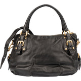 Prada Classic Leather City Handbag