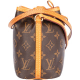 Louis Vuitton Canvas Monogram Nano Noe Crossbody Bag