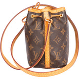 Louis Vuitton Canvas Monogram Nano Noe Crossbody Bag