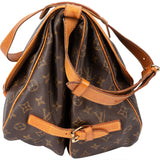 Louis Vuitton Canvas Monogram Saumur 35 Crossbody Bag
