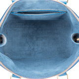 Louis Vuitton Bleu Epi Leather Alma PM Handbag