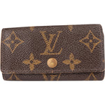 Louis Vuitton Canvas Monogram Keyholder - vintageandkickz