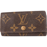 Louis Vuitton Canvas Monogram Keyholder - vintageandkickz