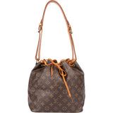 Louis Vuitton Canvas Monogram Sac Noe Petit Shoulder Bag
