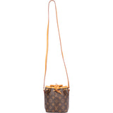 Louis Vuitton Canvas Monogram Nano Noe Crossbody Bag