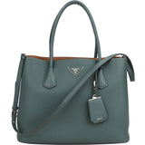 Prada Leather Daino Vitello Handbag