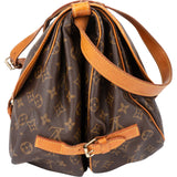 Louis Vuitton Canvas Monogram Saumur 35 Crossbody Bag