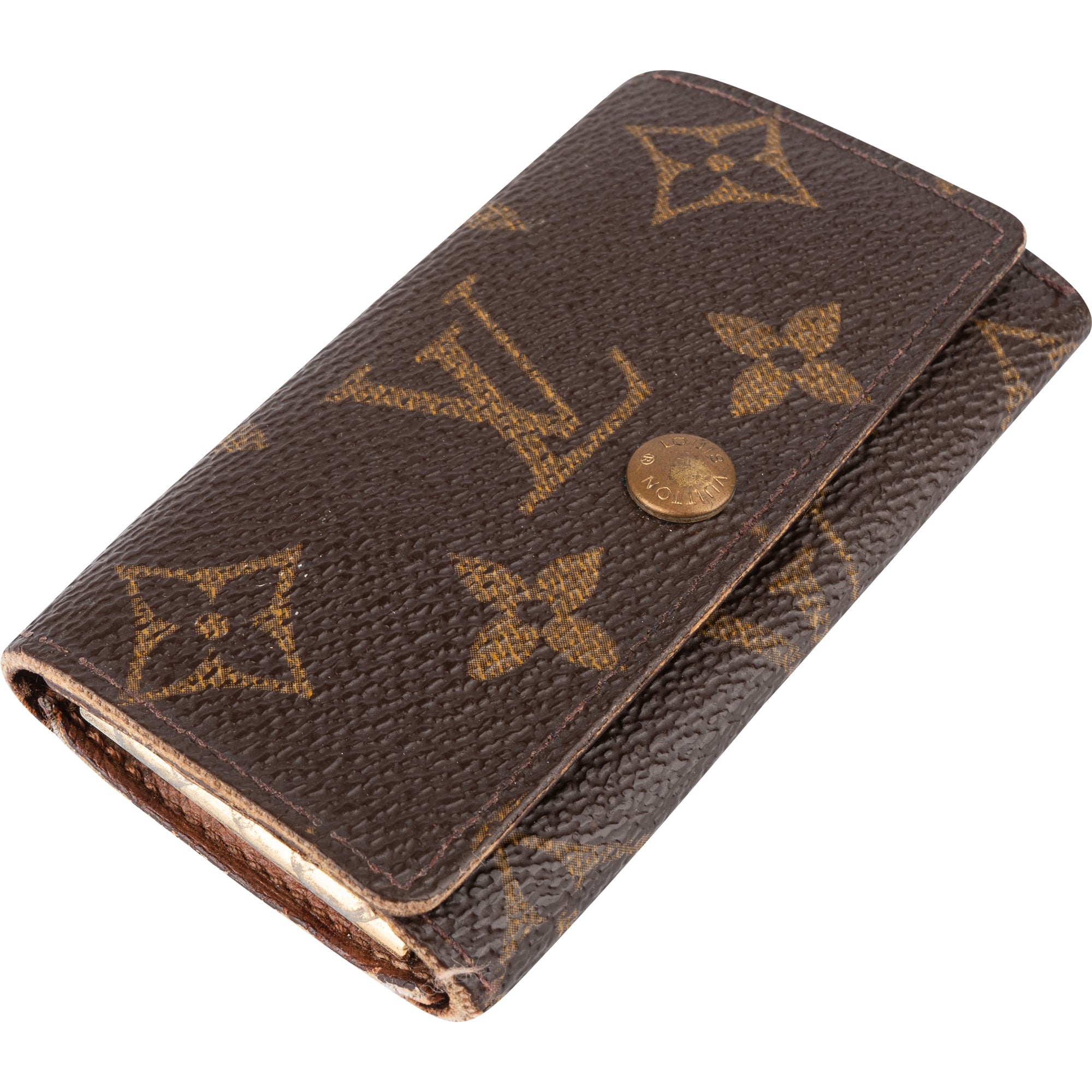 Louis Vuitton Canvas Monogram Keyholder - vintageandkickz